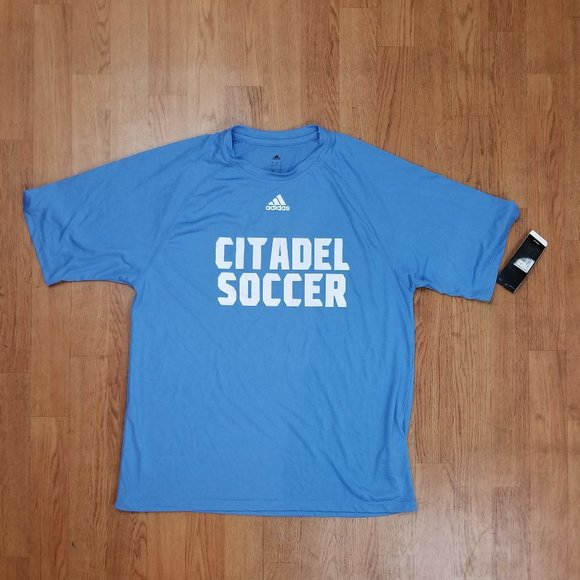 Men's Adidas Climalite Running Soccer Shirt S - Picture 1 of 3